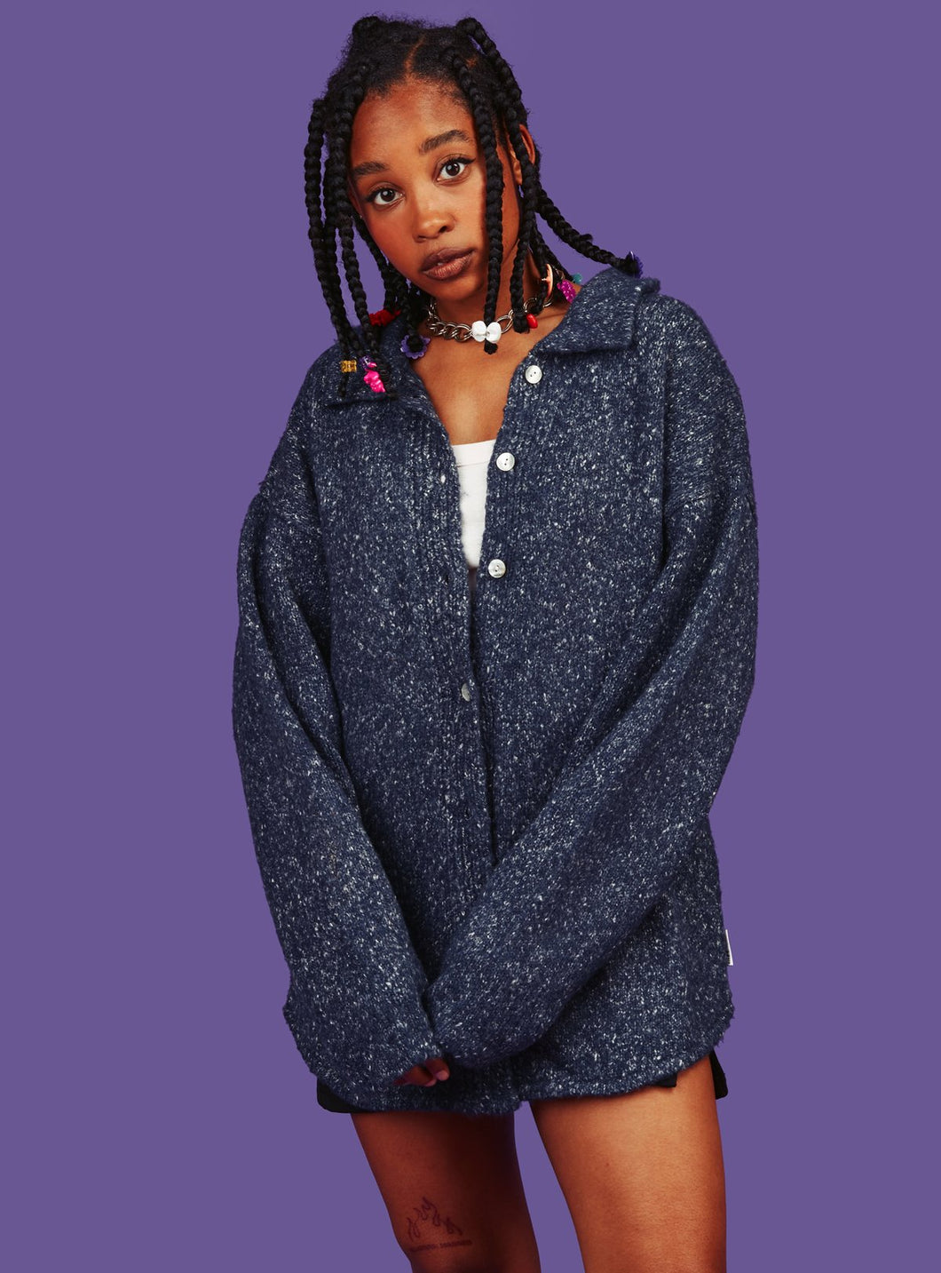 Blue unif sweater sale