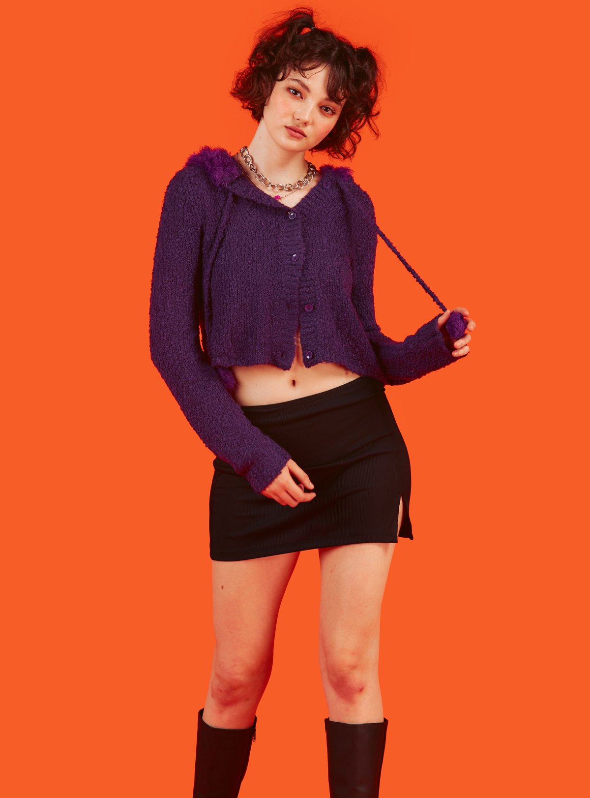 Unif fuku cardigan top